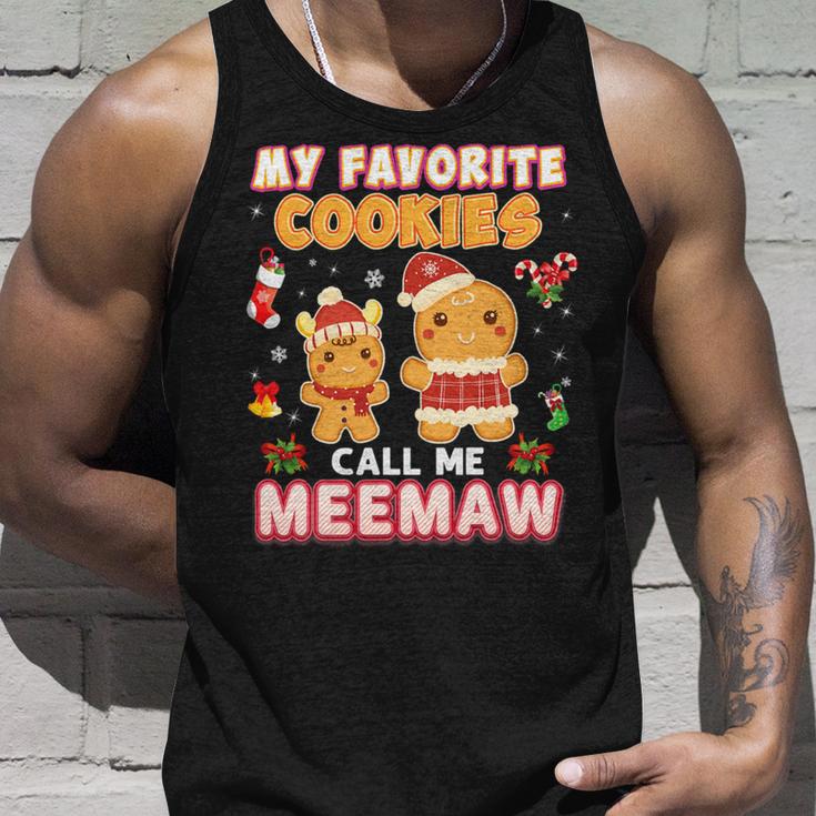 My Favorite Cookies Call Me Meemaw 882 Shirt Unisex Tank Top Gifts for Him