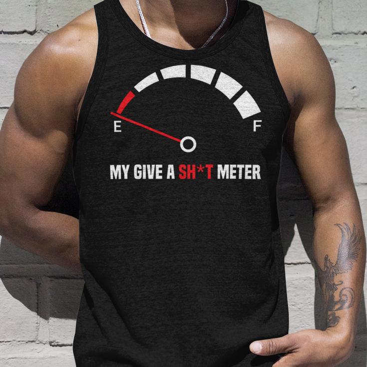 My Give A Shit Meter Is Empty Sarcastic Autocollant 394 Trending Shirt Unisex Tank Top Gifts for Him