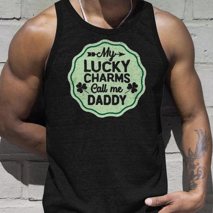 My Lucky Charms Call Me Daddy St Patricks Day Unisex Tank Top Gifts for Him