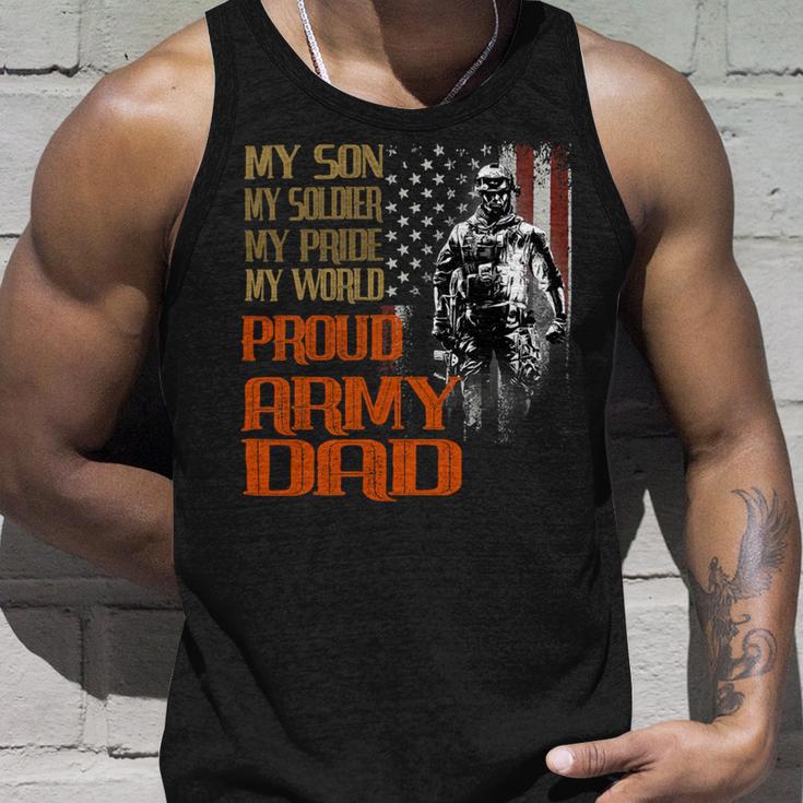 My Son Is A Soldier Hero Proud Army 708 Shirt Unisex Tank Top Gifts for Him