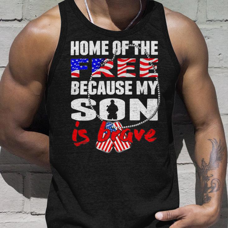 My Son Is Brave Home Of The Free Proud 716 Shirt Unisex Tank Top Gifts for Him