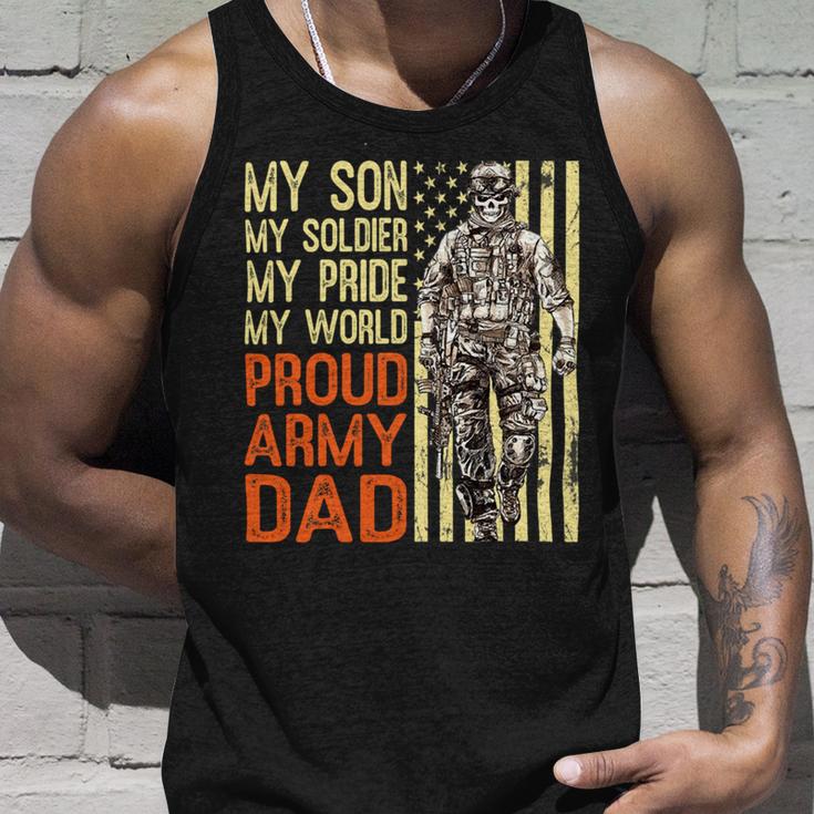 My Son Is Soldier Proud Military Dad 703 Shirt Unisex Tank Top Gifts for Him