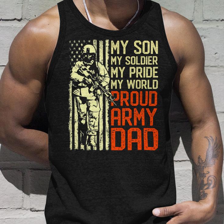 My Son Is Soldier Proud Military Dad 714 Shirt Unisex Tank Top Gifts for Him