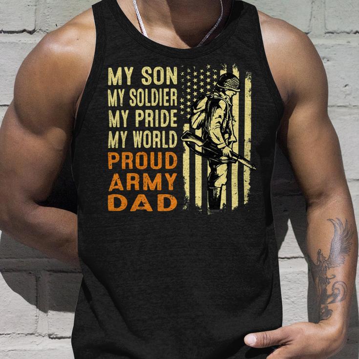 My Son Is Soldier Proud Military Dad 715 Shirt Unisex Tank Top Gifts for Him