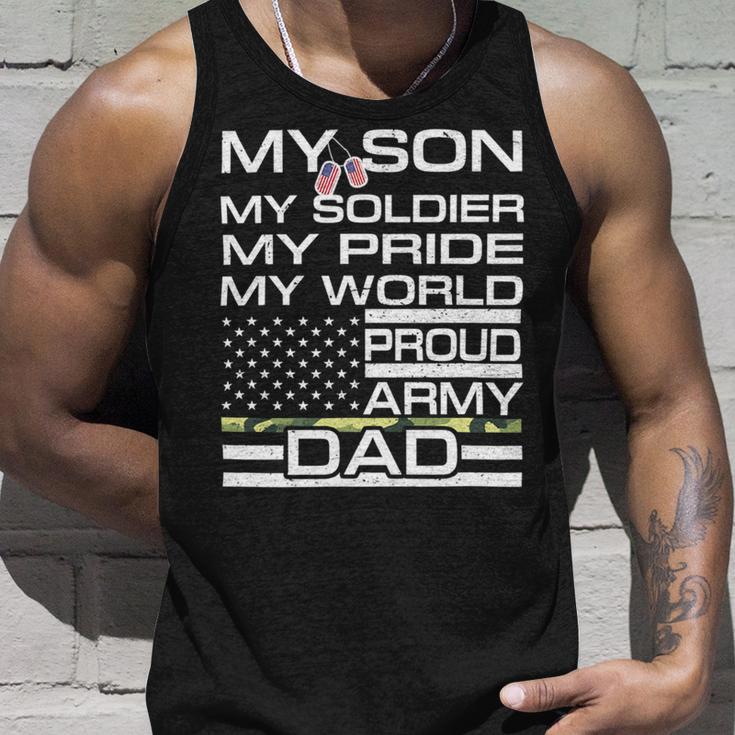 My Son My Soldier Hero Proud Army Dad 702 Shirt Unisex Tank Top Gifts for Him