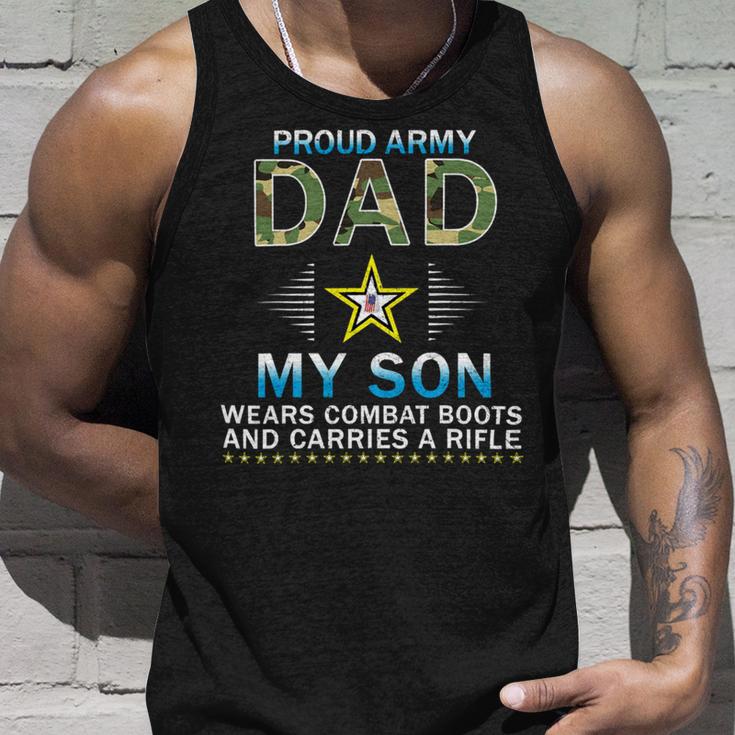 My Son Wears Combat Bootsproud Army 690 Shirt Unisex Tank Top Gifts for Him