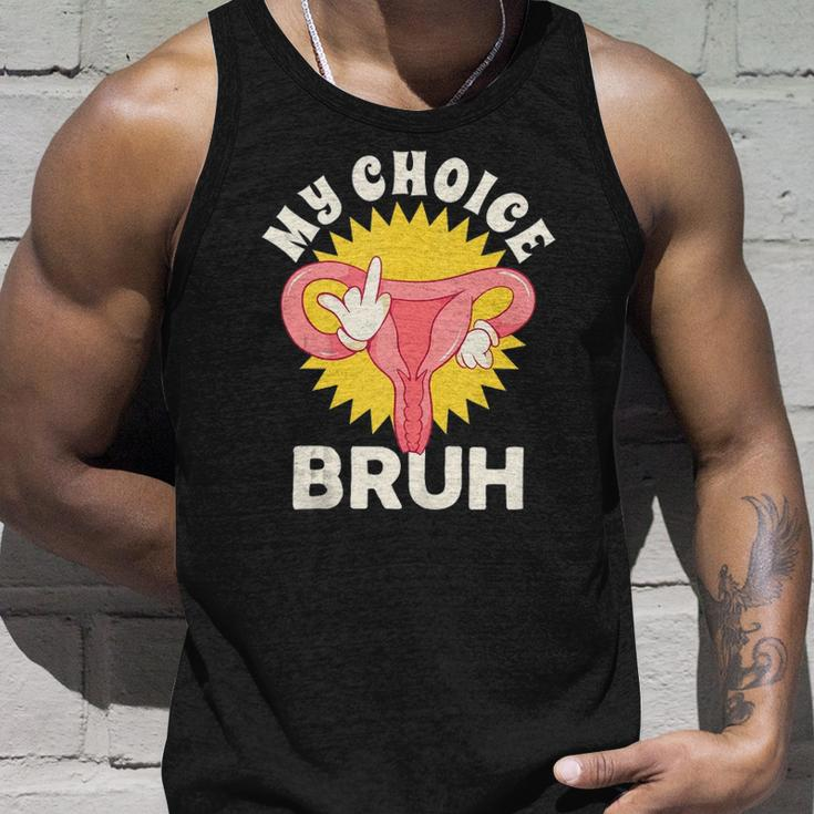 My Uterus My Choice Pro Choice Reproductive Rights Unisex Tank Top Gifts for Him