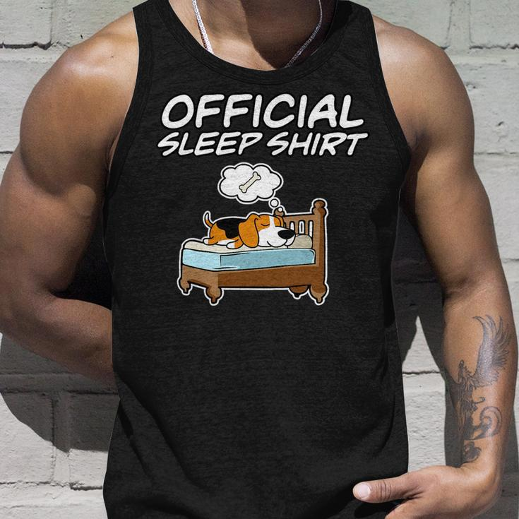 Official Sleepshirt I Pajamas I Beagle 68 Beagle Dog Unisex Tank Top Gifts for Him