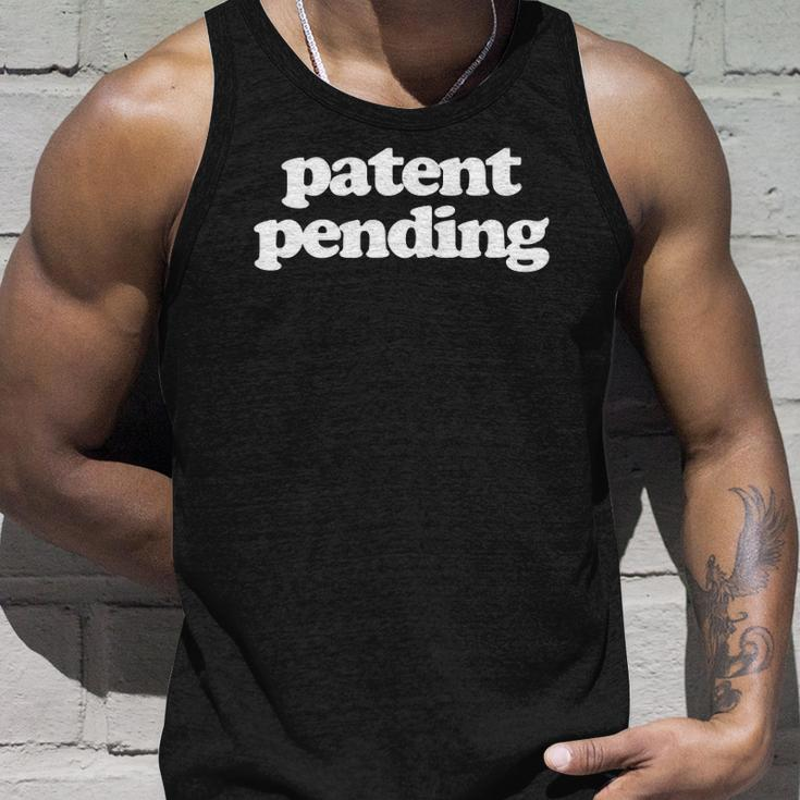 Patent Pending Patent Applied For Unisex Tank Top Gifts for Him