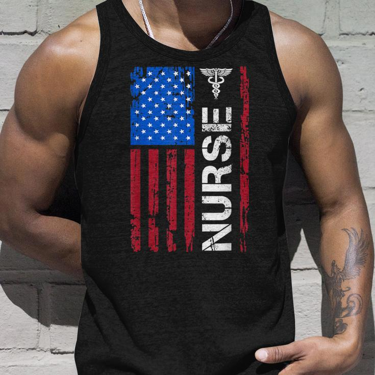 Patriotic Nurse 4Th Of July American Flag Independence Day V3 Unisex Tank Top Gifts for Him