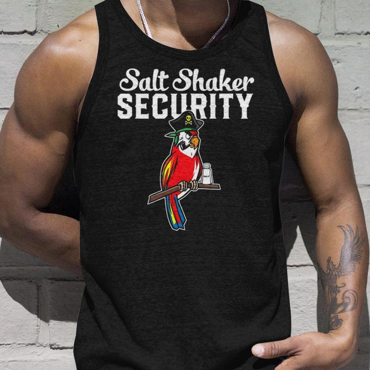 Pirate Parrot I Salt Shaker Security Unisex Tank Top Gifts for Him
