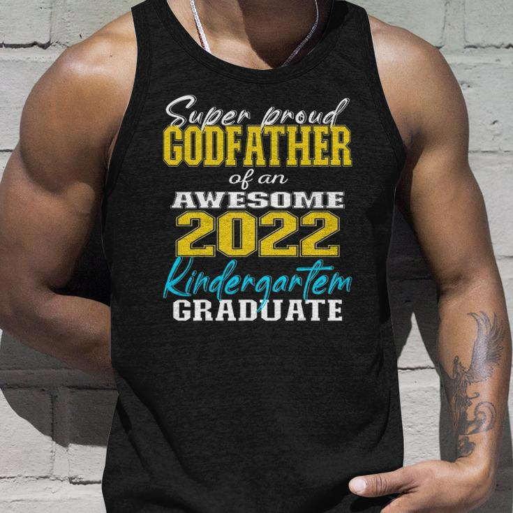 Proud Godfather Of Kindergarten Graduate 2022 Graduation Unisex Tank Top Gifts for Him
