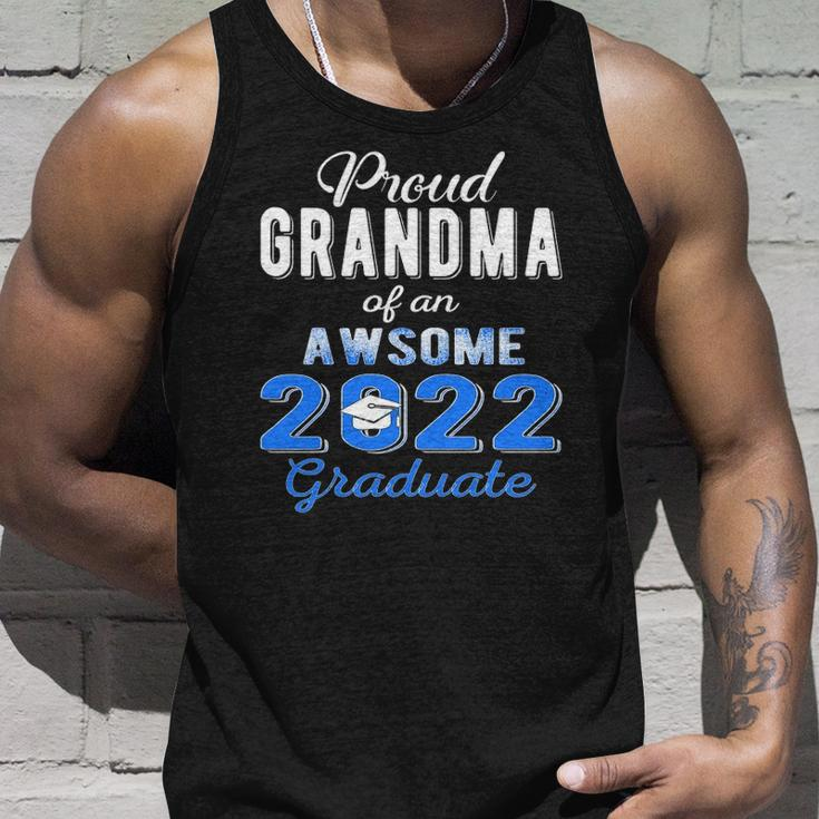 Proud Grandma Of 2022 Graduation Class 2022 Graduate Family Unisex Tank Top Gifts for Him