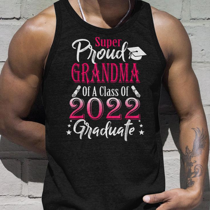 Proud Grandma Of A 2022 Graduate Class Of 2022 Graduation Unisex Tank Top Gifts for Him