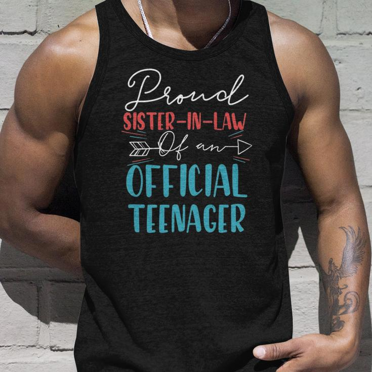 Proud Sister-In-Law Of Official Teenager 13Th Birthday 13 Years Tank Top Gifts for Him