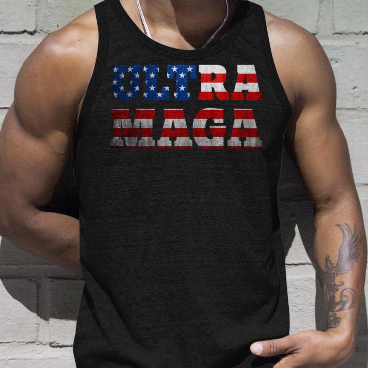 Proud Ultra Maga V4 Unisex Tank Top Gifts for Him