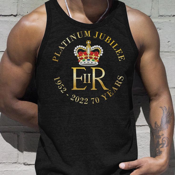 Queens Platinum Jubilee V2 Unisex Tank Top Gifts for Him