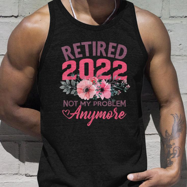 Retired 2022 Shirt Retirement Gifts For Women 2022 Cute Pink V2 Unisex Tank Top Gifts for Him