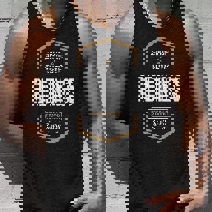 Ridings Name Gift Ridings Premium Quality Unisex Tank Top Gifts for Him