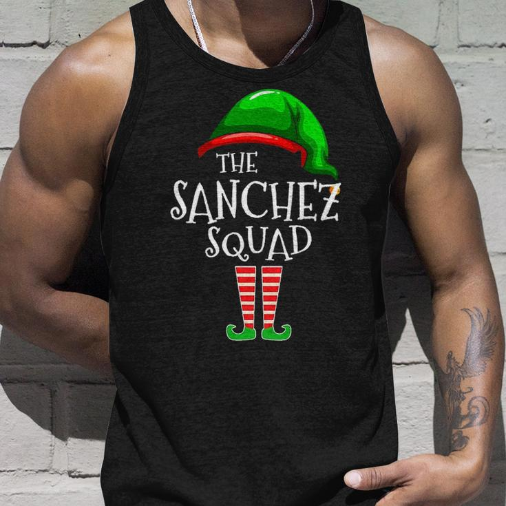 Sanchez Name Gift The Sanchez Squad Unisex Tank Top Gifts for Him