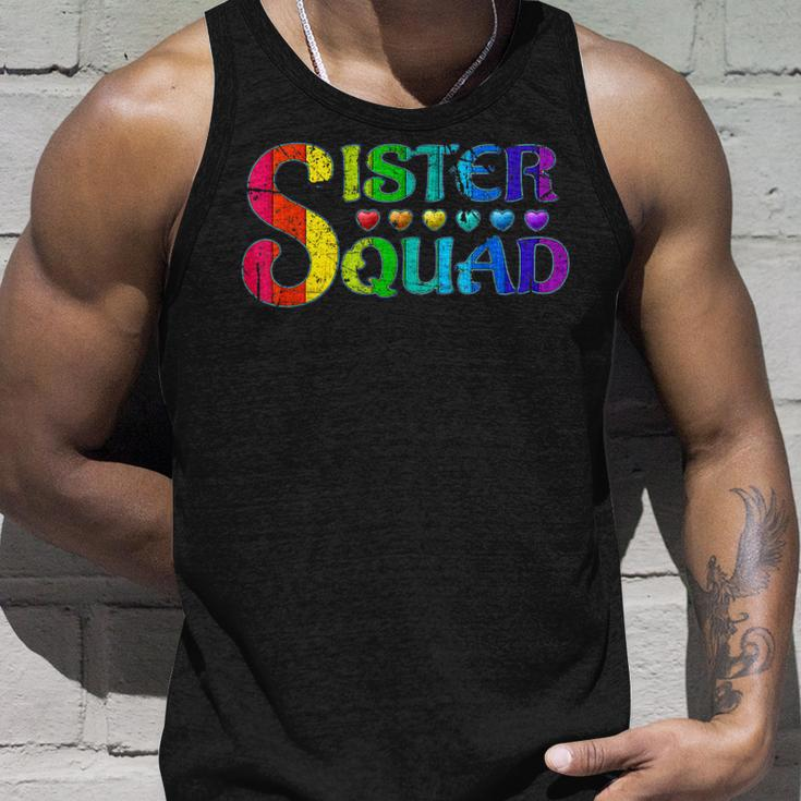 Sister Squad Relatives Birthday Bday Party Unisex Tank Top Gifts for Him