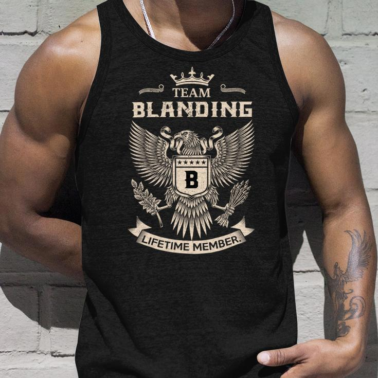 Team Blanding Lifetime Member V3 Unisex Tank Top Gifts for Him