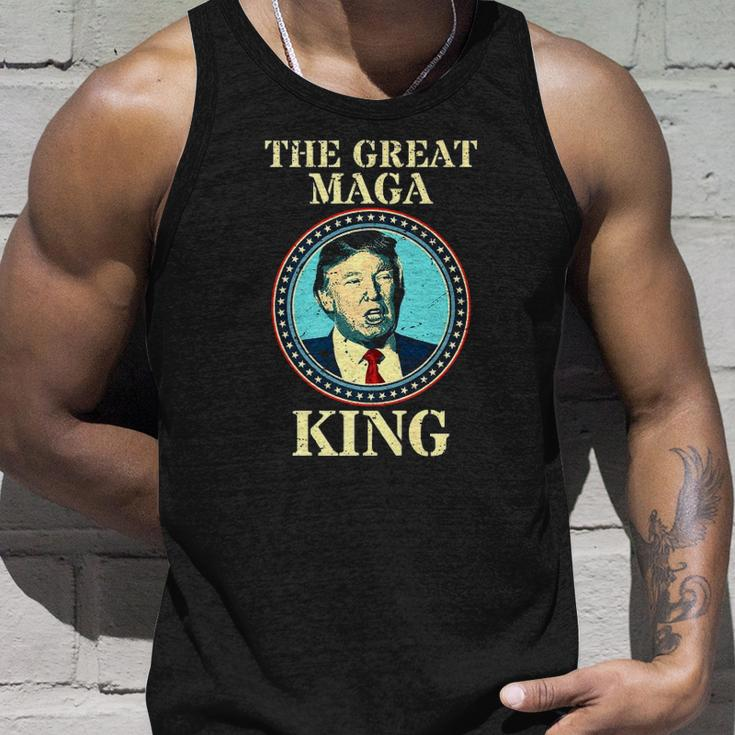 The Great Maga King Donald Trump Ultra Maga Unisex Tank Top Gifts for Him