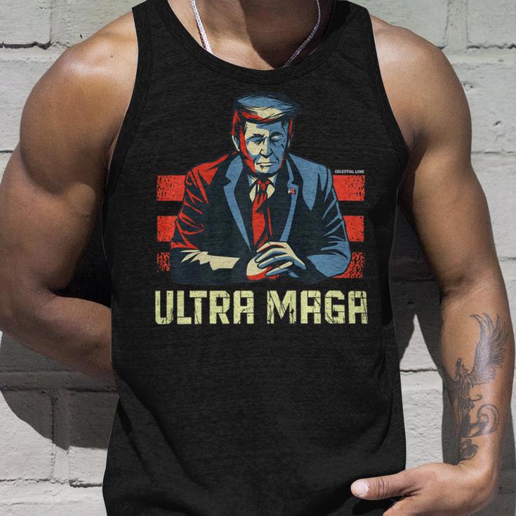 The Great Maga King Trump Ultra Proud Ultramaga Unisex Tank Top Gifts for Him