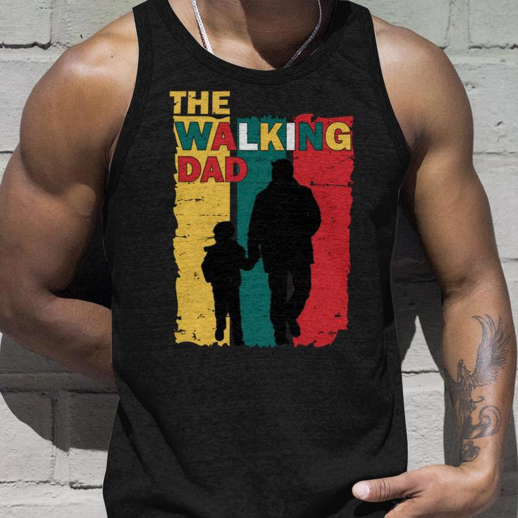 The Walking Dad Unisex Tank Top Gifts for Him