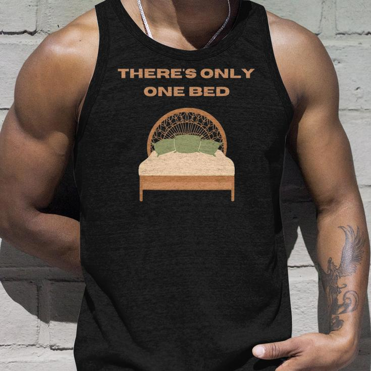 Theres Only One Bed Fanfiction Writer Trope Gift Unisex Tank Top Gifts for Him