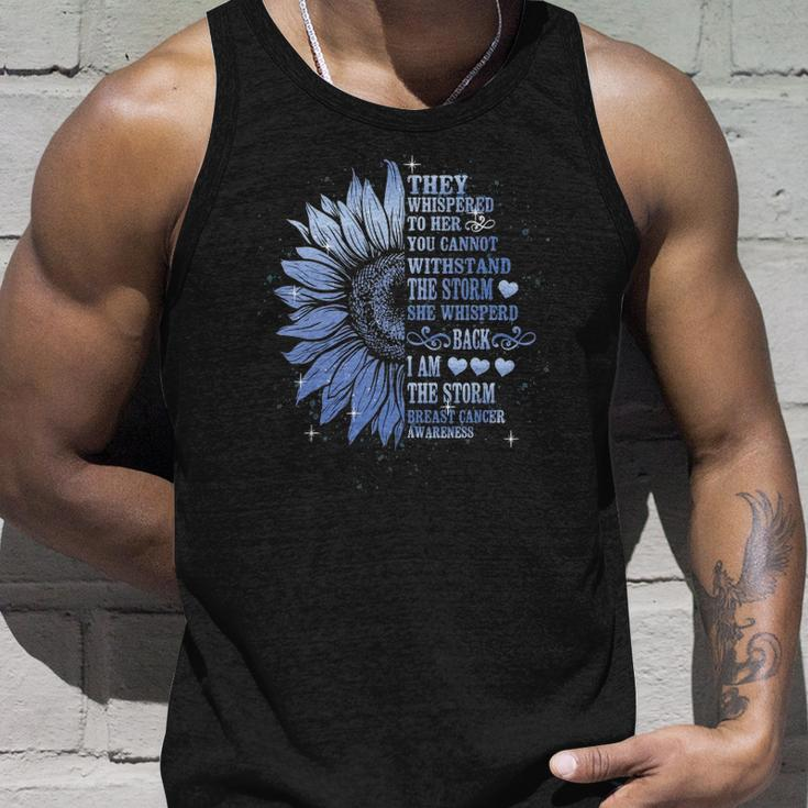 They Whispered To Her You Cannot Withstand The Storm Funny Unisex Tank Top Gifts for Him