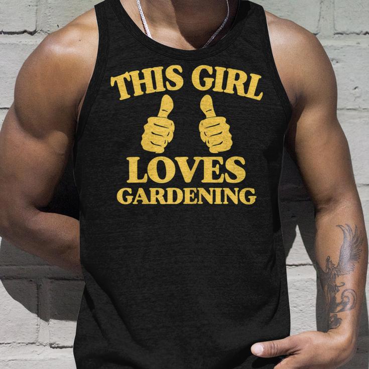 This Girl Loves Gardening Two Thumbs 554 Shirt Unisex Tank Top Gifts for Him