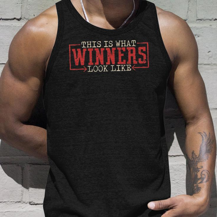 This Is What Winners Look Like Workout And Gym Unisex Tank Top Gifts for Him