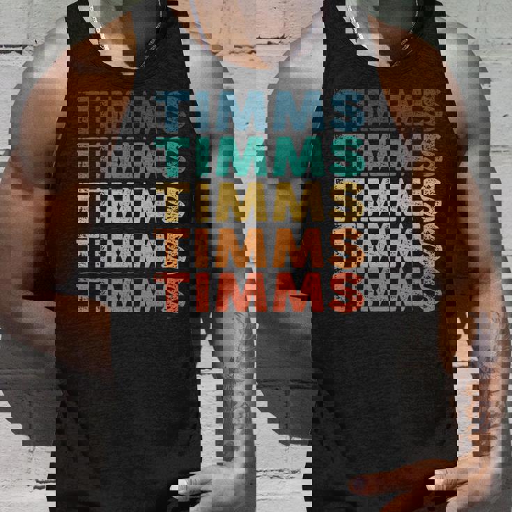 Timms Name Shirt Timms Family Name Unisex Tank Top Gifts for Him