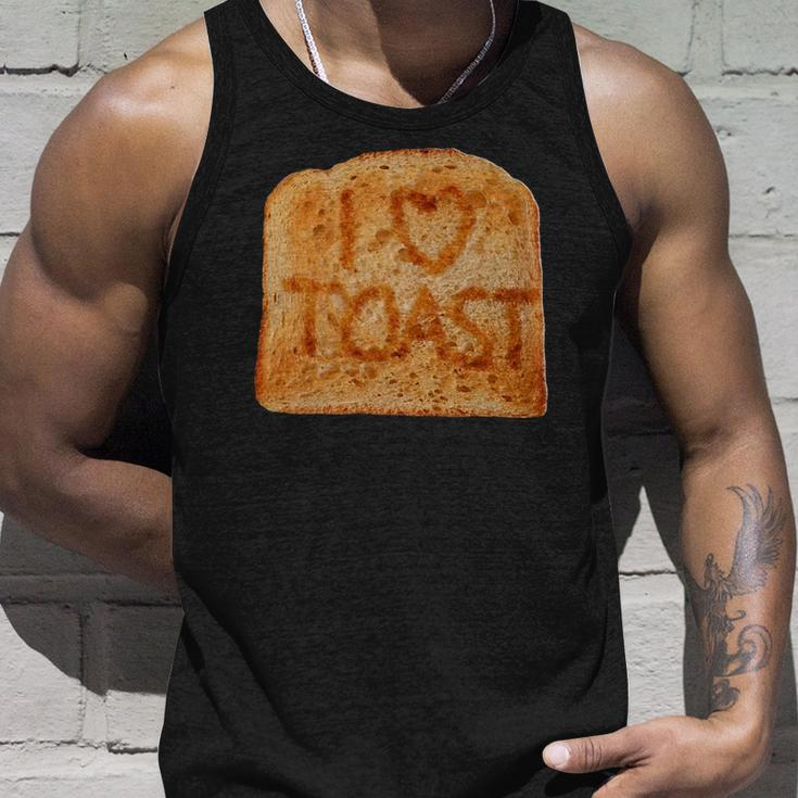 Toasted Slice Of Toast Bread Unisex Tank Top Gifts for Him