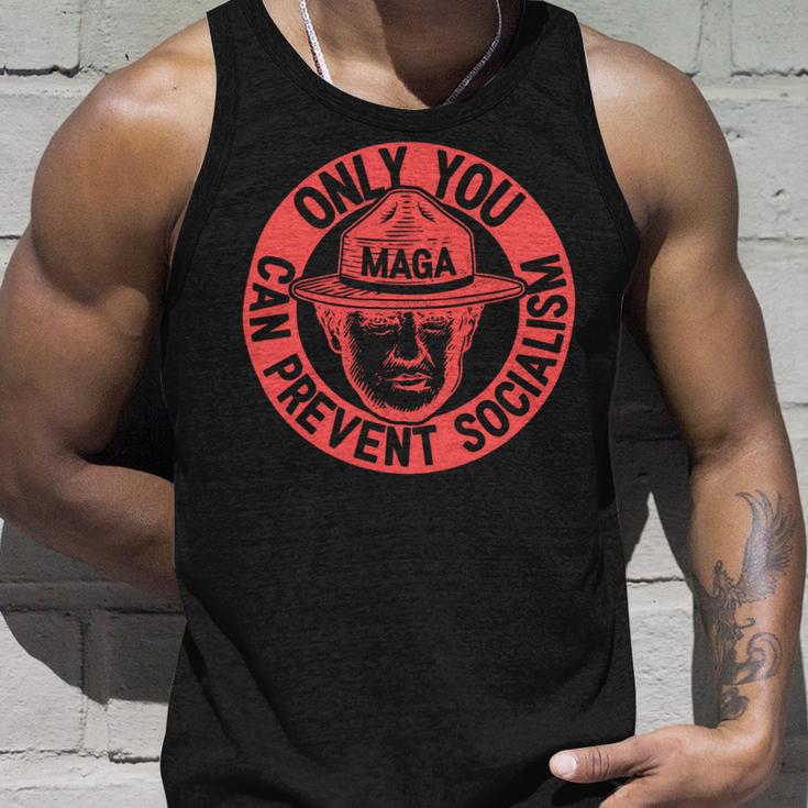 Ultra Maga 2024 Only You Can Prevent Socialism We The People 1776 2022 Red Unisex Tank Top Gifts for Him