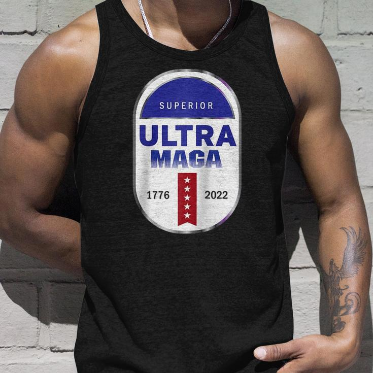 Ultra Maga 4Th Of July Raglan Baseball Tee Unisex Tank Top Gifts for Him