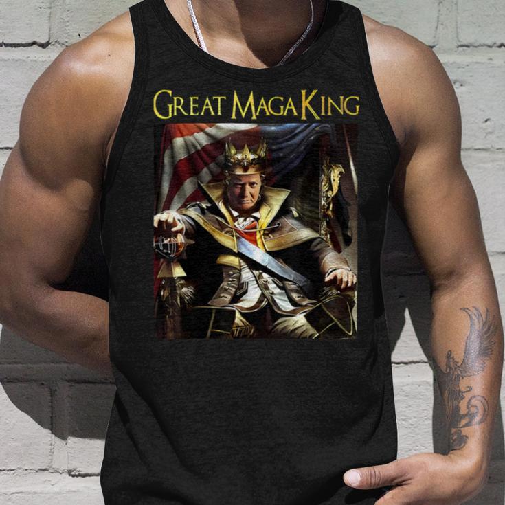 Ultra Maga Great Maga King Shirt Great Maga King Trump 2024 Unisex Tank Top Gifts for Him