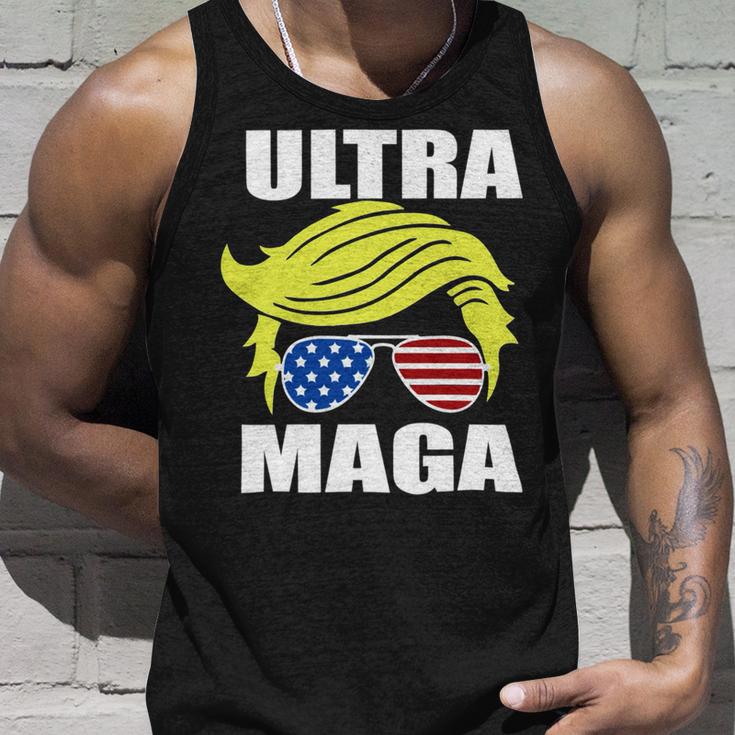 Ultra Maga Joe Biden Pro Trump Gift Unisex Tank Top Gifts for Him