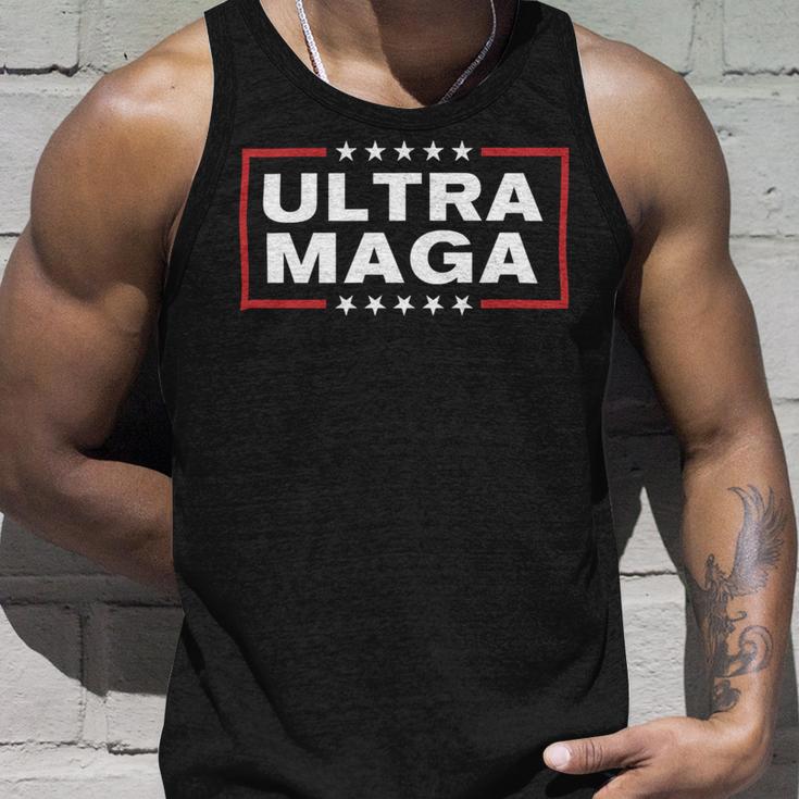 Ultra Maga United State Flag V3 Unisex Tank Top Gifts for Him