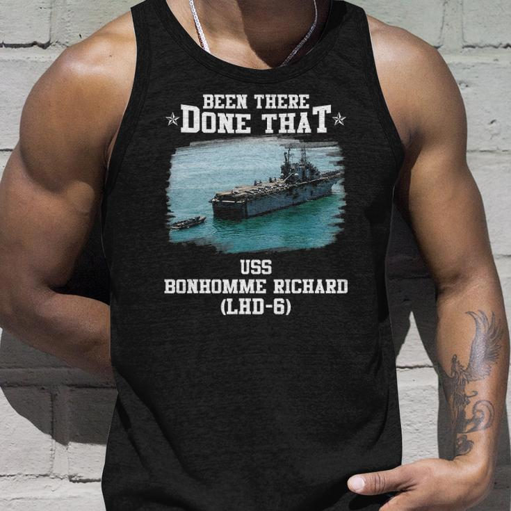 Uss Bonhomme Richard Lhd-6 Veterans Day Fathers Day Unisex Tank Top Gifts for Him
