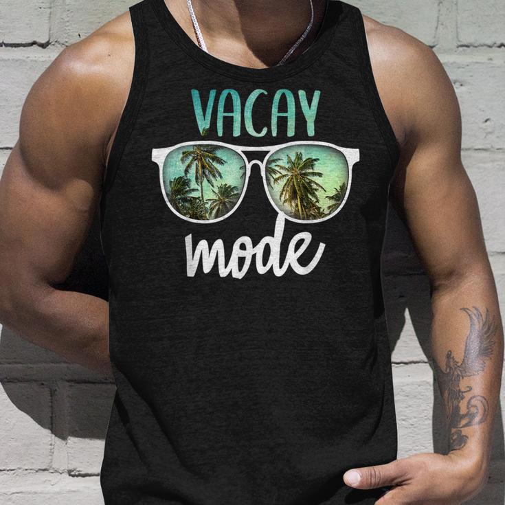 Vacay Mode Cute Vacation Summer Cruise Getaway Unisex Tank Top Gifts for Him