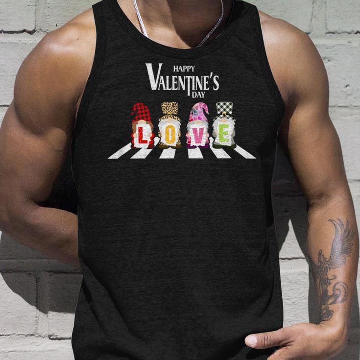 Valentinegnomecrosswalk Unisex Tank Top Gifts for Him