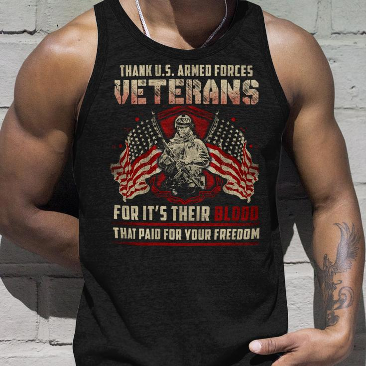 Veteran Veterans Day Thank Us Armed Forces Veterans 113 Navy Soldier Army Military Unisex Tank Top Gifts for Him