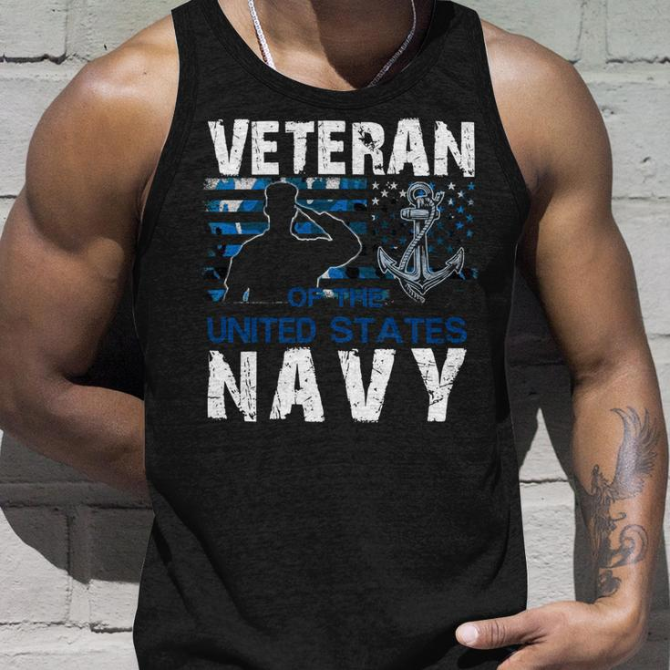 Veteran Veterans Day Us Navy Veteran Usns 128 Navy Soldier Army Military Unisex Tank Top Gifts for Him