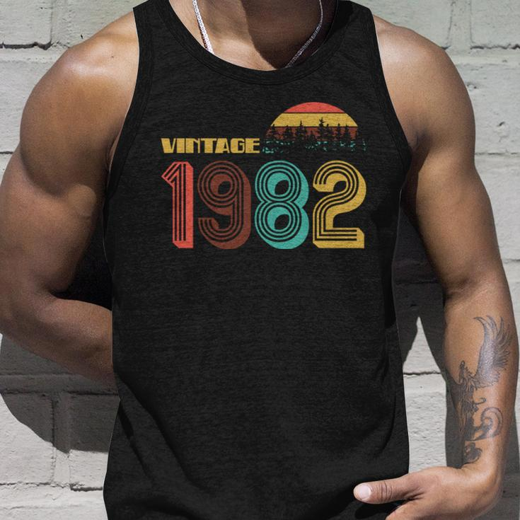 Vintage 1982 Sun Wilderness 40Th Birthday Unisex Tank Top Gifts for Him