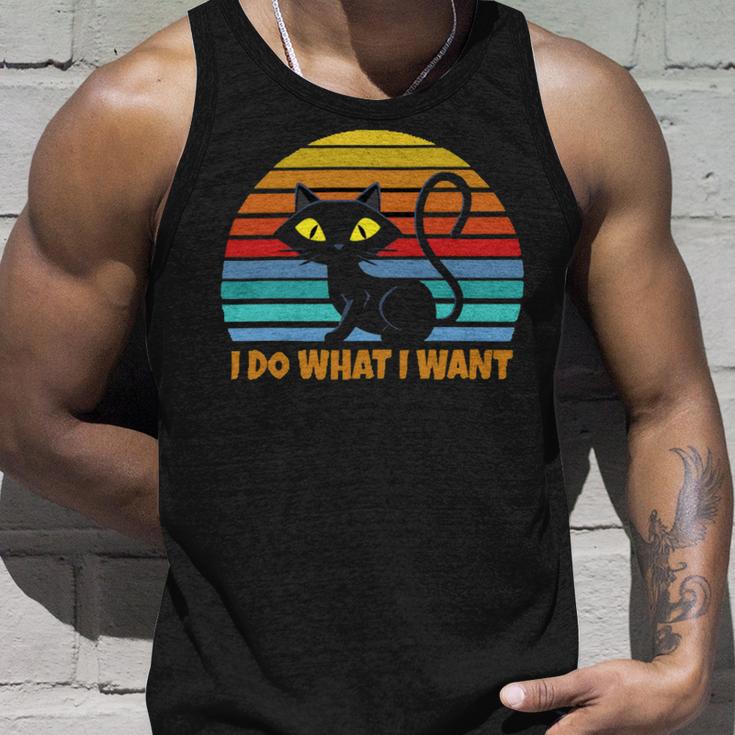 Vintage Black Cat Lover 272 Shirt Unisex Tank Top Gifts for Him