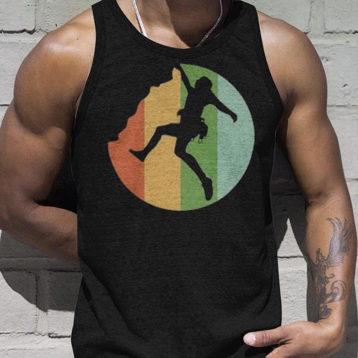 Vintage Retro Rock Climber 177 Shirt Unisex Tank Top Gifts for Him