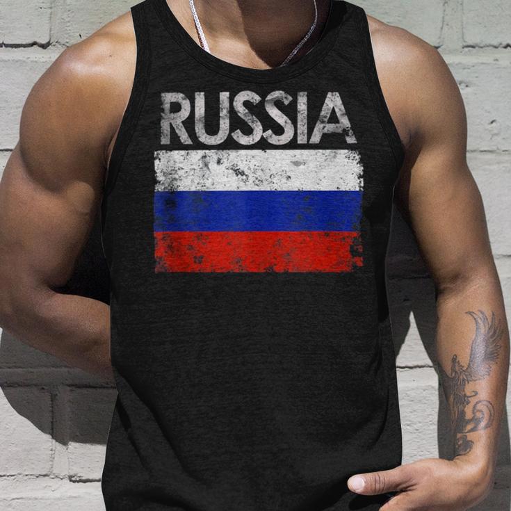 Vintage Russia Russian Flag Pride 500 Trending Shirt Unisex Tank Top Gifts for Him