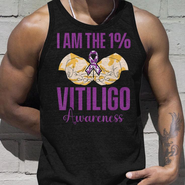 Vitiligo Awareness One Vitiligo Awareness Unisex Tank Top Gifts for Him